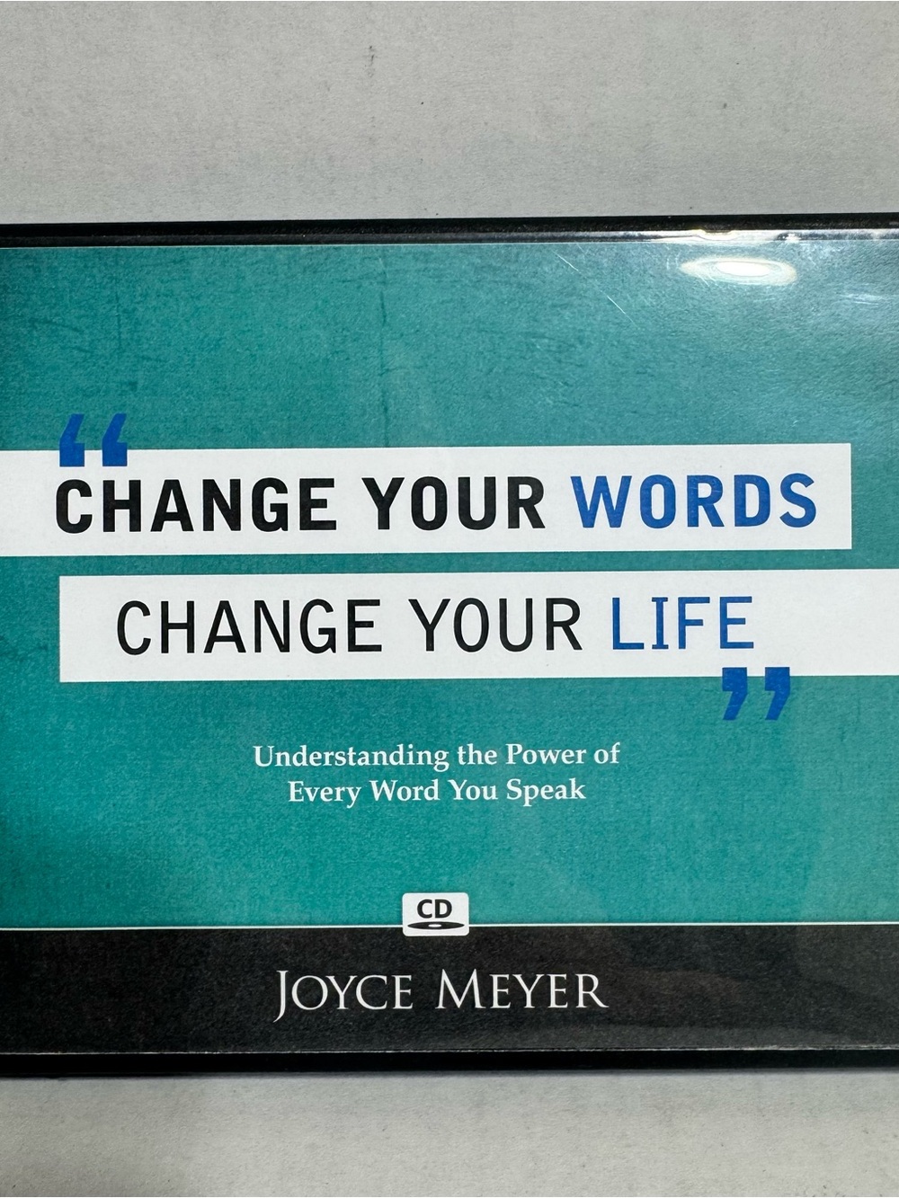 Joyce Meyer Change Your Words Change Your Life 4 CD Audio Teaching Set Christian